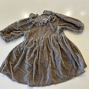 Noralee velvet dress for toddler girl